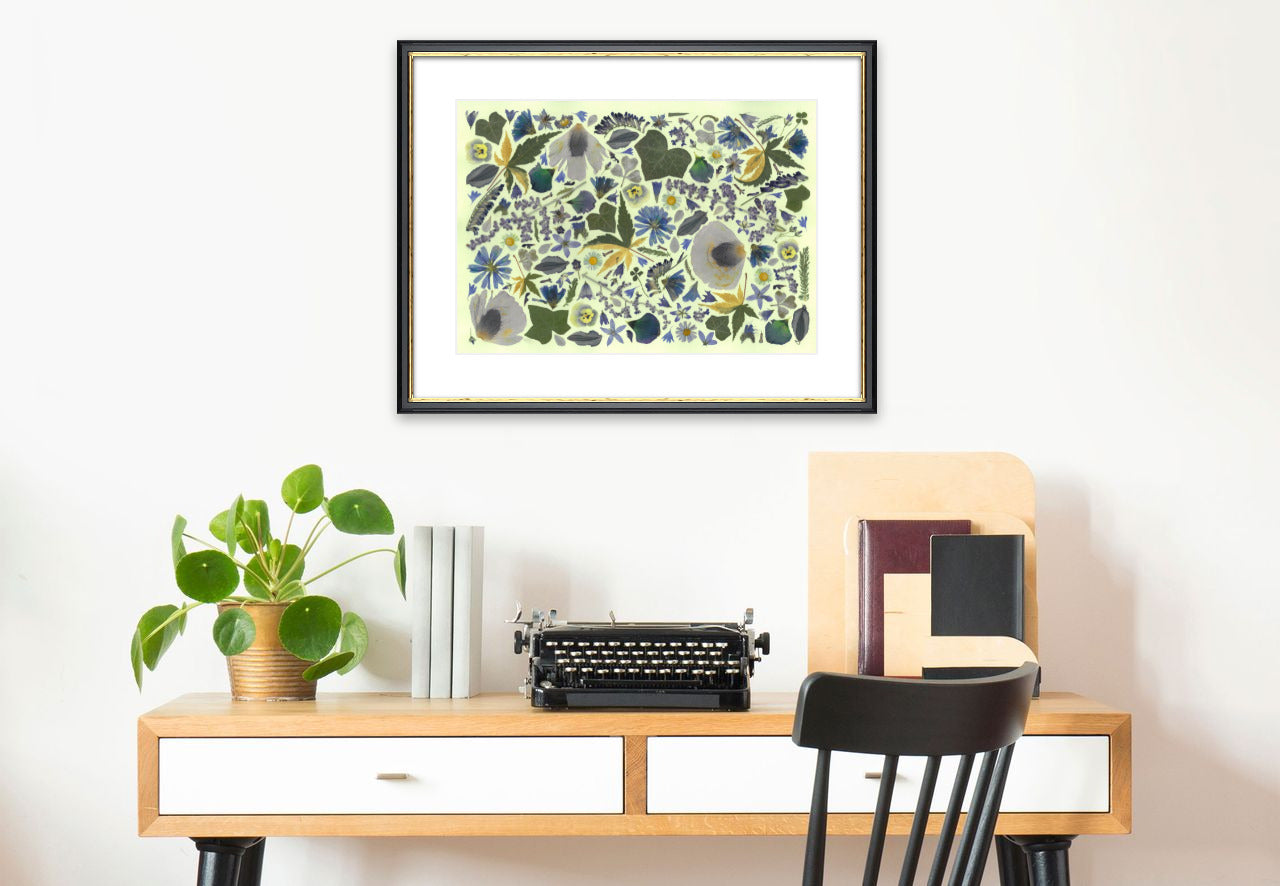 Forest Floor Flower poster