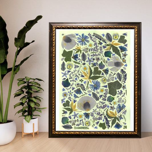 Forest Floor Flower poster